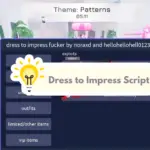 Dress to Impress Script